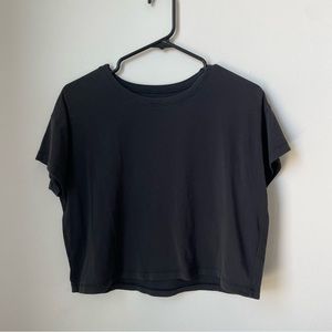 Lululemon Boxy Crop Workout Top
